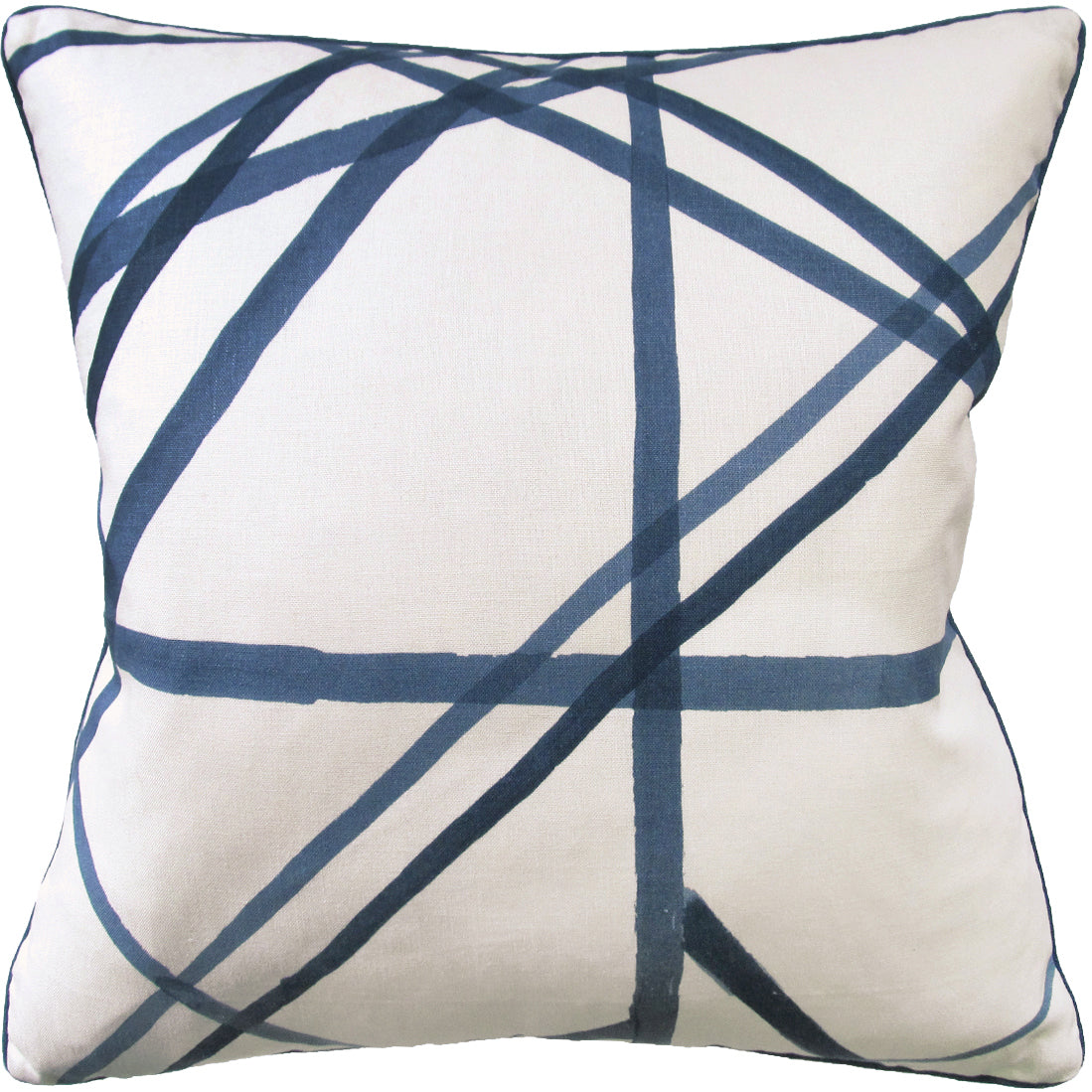 Channels (Periwinkle) Handmade Pillow