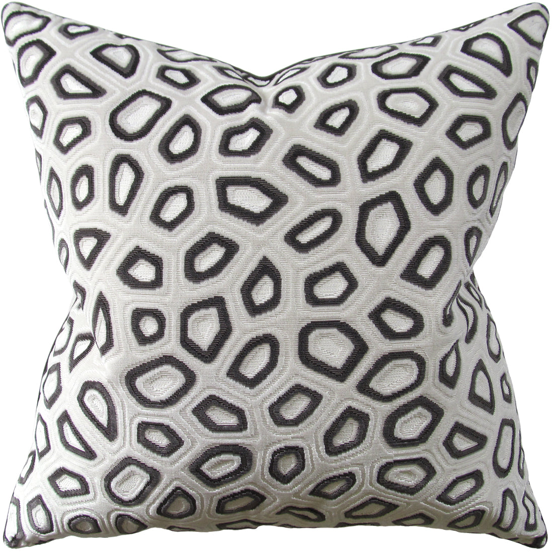 Chic Tortoise (Steel) Handmade Pillow