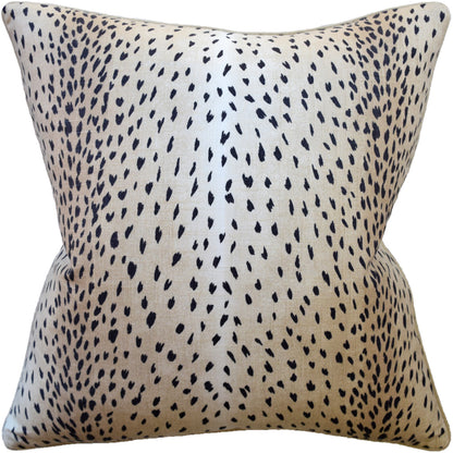 Doe (Classic Black) Handmade Pillow