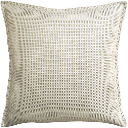 Kumano Weave (Ivory / Linen) Handmade Pillow