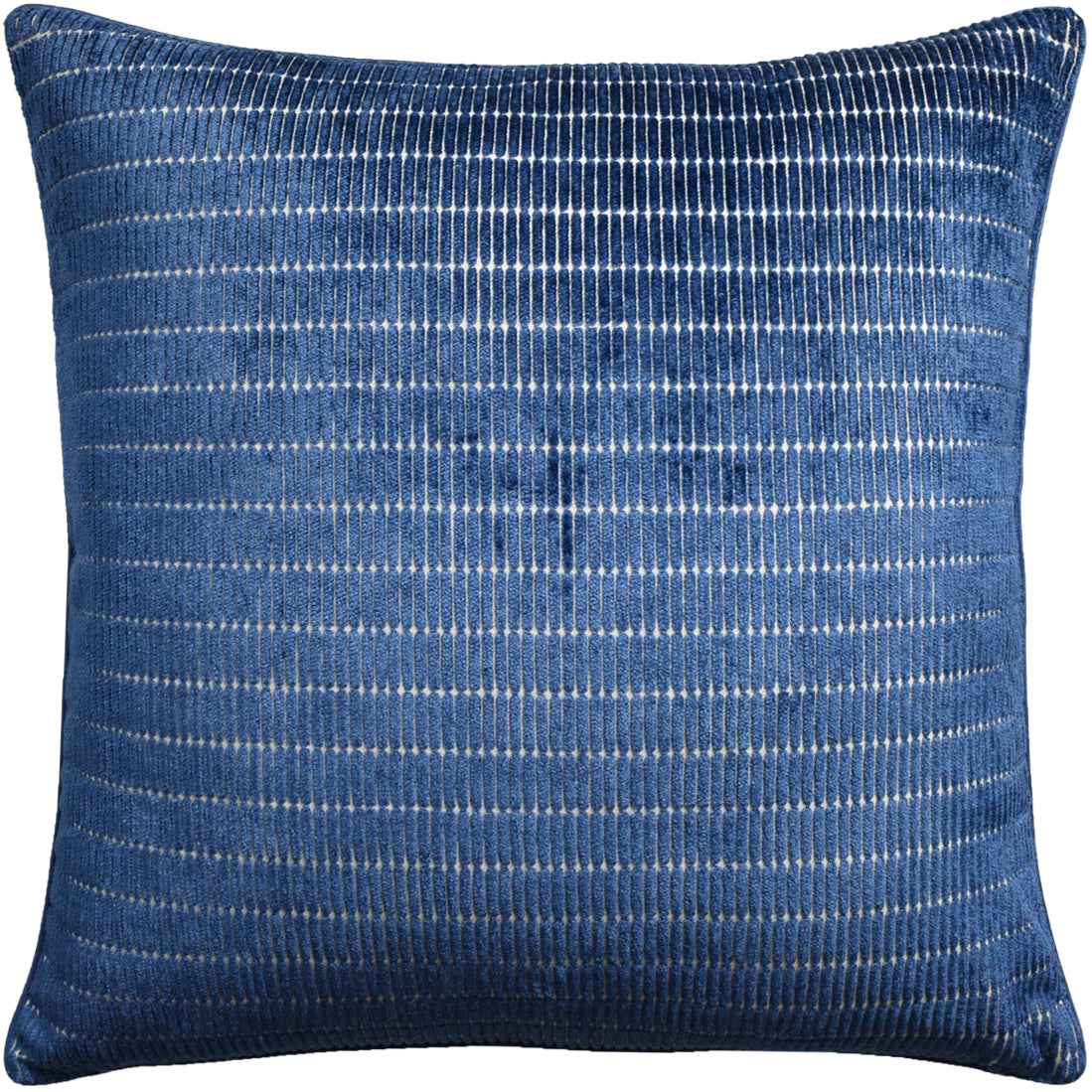 Tally Stripe (Indigo) Handmade Pillow