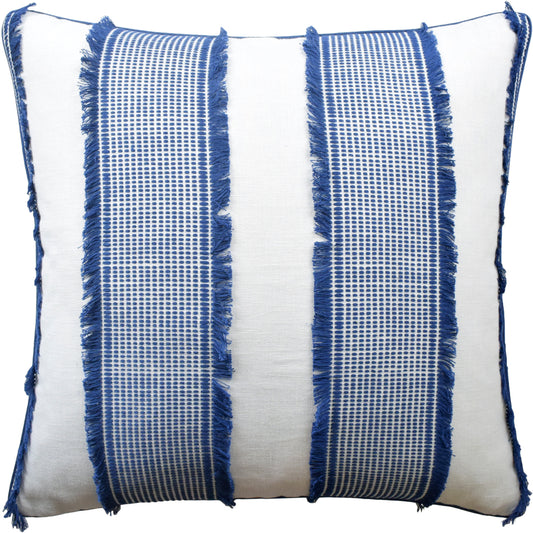 Tulum (Blue) Handmade Pillow