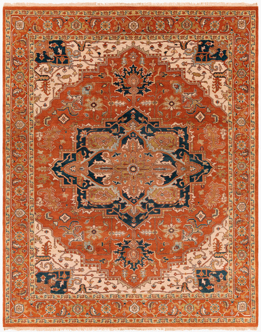 Zeus Red Handmade Rug